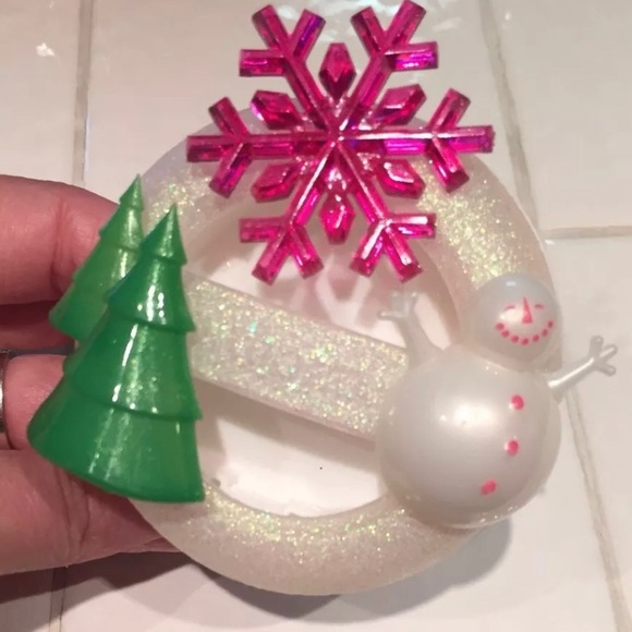 Bath & Body Works Holiday Bath Body Works Christmas Snowman Car Visor Clip Poshmark